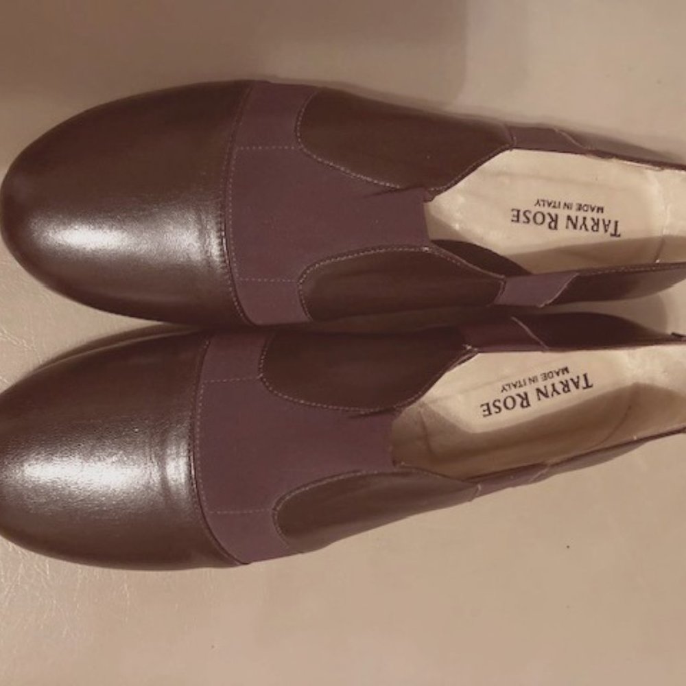 TARYN ROSE slip-on flats